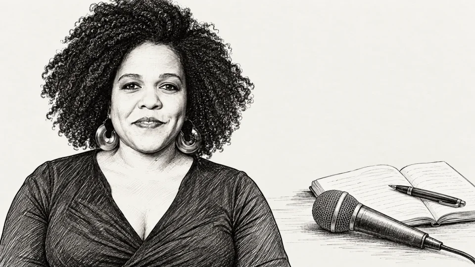 Illustrated portrait of Cara Reedy
