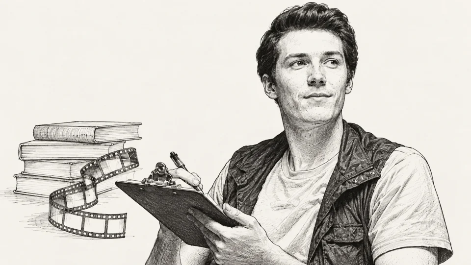 Illustrated portrait of Isaac Bing Wright